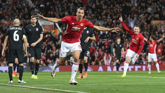 Europa League: Manchester United ekes by Zorya on Zlatan Ibrahimovic's goal