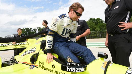 Brad Keselowski tests Indy car at Road America