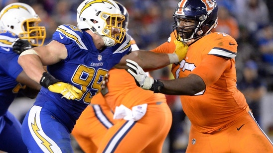 Report: Broncos LT Russell Okung to become free agent after Denver declines his option
