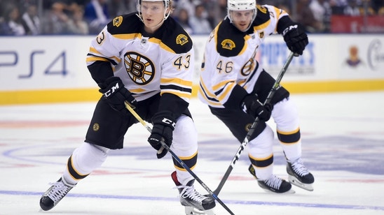 Boston Bruins Forward Danton Heinen Shining in Providence
