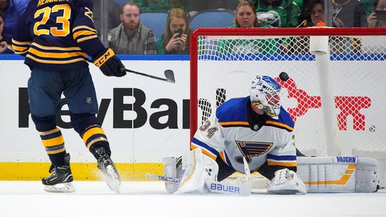 Blues snag a point with 4-3 shootout loss to Sabres