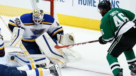 Blues fall to 2-1 in preseason with 3-1 loss to Stars