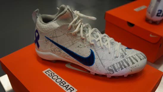 Cowboys' Gavin Escobar will wear special cleats to bring awareness to testicular cancer