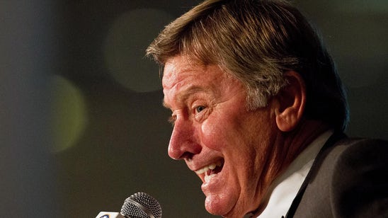 McElwain, Gators pick up Spurrier on their way to ESPN event