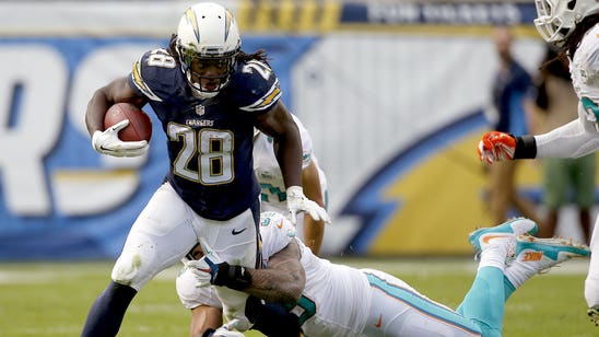 Chargers' Gordon out for rest of year with knee injury