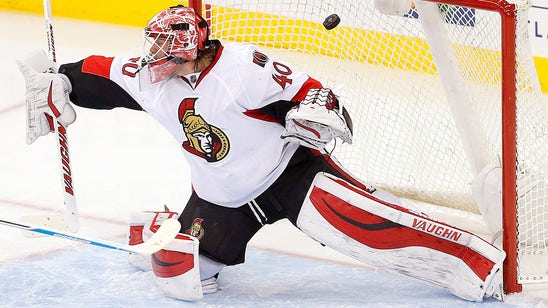 Sabres trade first-round pick to Senators for goalie Lehner