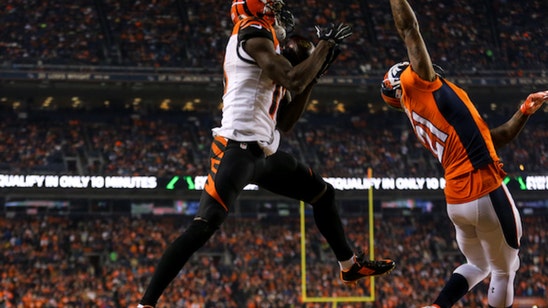 WATCH: A.J. Green out jumps Broncos defender for TD