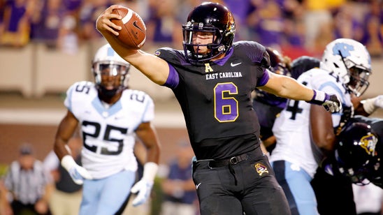 Source: ECU starting QB Benkert tears ACL, out for season