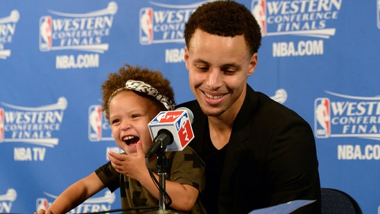 Stephen Curry to Riley critics: 'I'm never going to apologize' for her