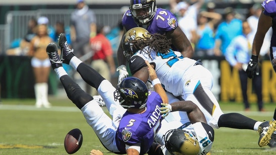 Yannick Ngakoue continues production, pulls even with Dante Fowler Jr.