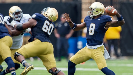 Former Notre Dame great gushes about Irish's new QB