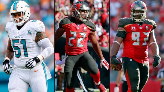 Dolphins' Mike Pouncey, Bucs' Doug Martin, Gerald McCoy tabbed for Pro Bowl