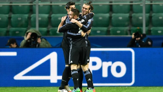 Watch Gareth Bale's perfect volley to record Real Madrid's fastest-ever UCL goal