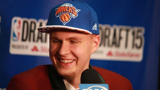 Carmelo calls Porzingis a 'steal' after reportedly being upset with Knicks draft pick