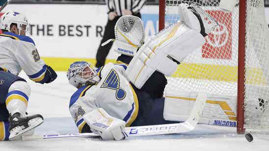Blues get a point in 3-2 OT loss to Sharks as west coast road trip wraps up