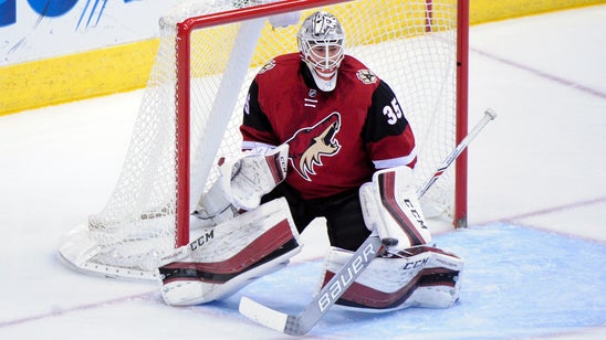 Lightning acquire goaltender Louis Domingue from Coyotes