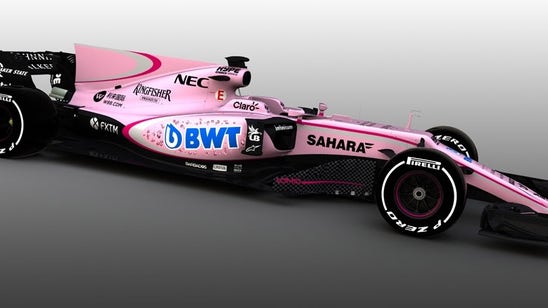 New sponsor turns Force India F1 car pink