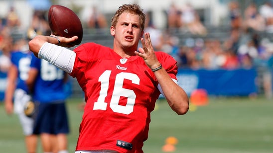 Jared Goff listed as Rams' backup quarterback on first depth chart