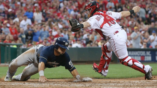 Brewers thump Reds 12-1