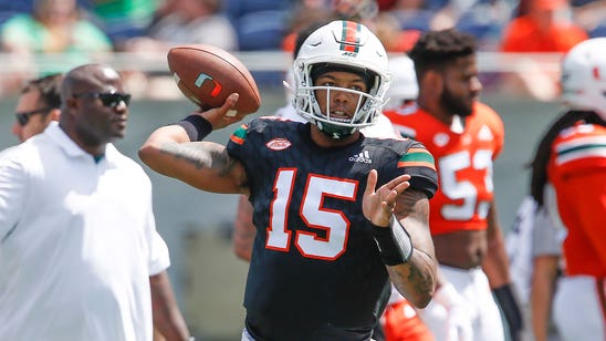 Miami's newly crowned starting QB Jarren William preps to open against No. 8 Florida