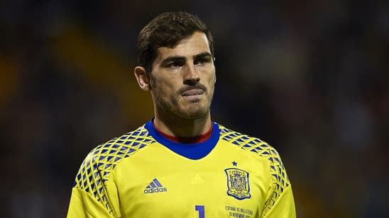 Casillas becomes joint-most capped player in European football history