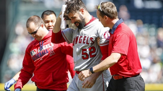 LA Angels Shoemaker suffers skull fracture after being hit in head