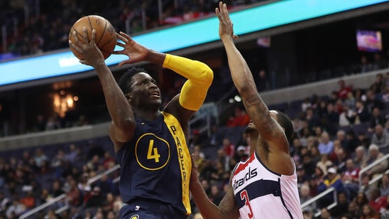 Pacers never trail in 98-95 victory over Wizards