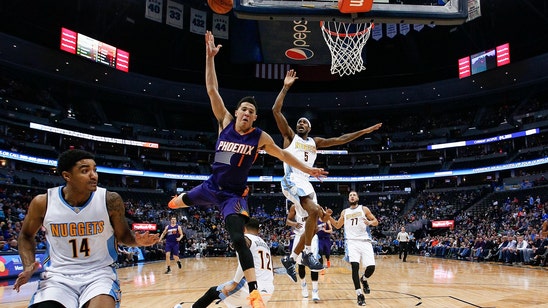 Suns fall despite Booker's career-high 35