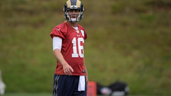 Rams' Jeff Fisher Discusses Move to Start Jared Goff in Week 11