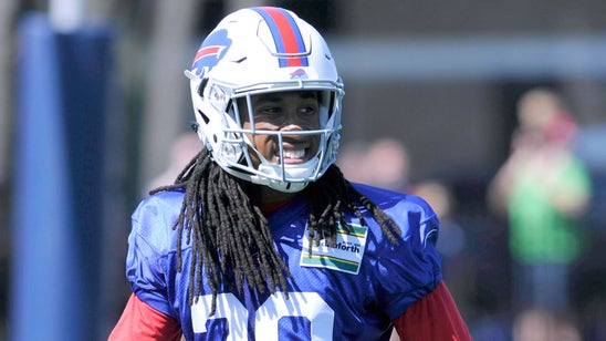 WATCH: Rookie CB Ronald Darby taped to goalpost, drenched in ice water
