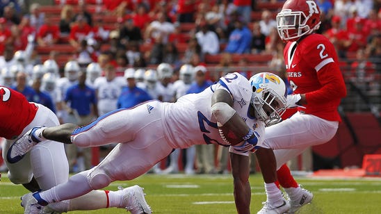 Kansas drops 32nd straight road game, 27-14 to Rutgers