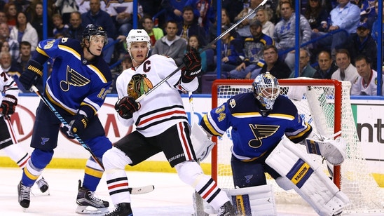 St. Louis Blues:  Jake Allen Outdueled By Corey Crawford