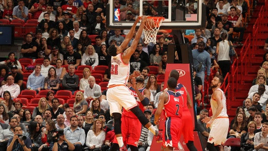 Whiteside has 25 and 23 in return, Heat beat Wizards