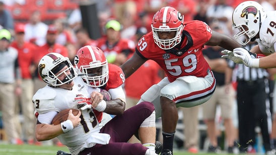 Leonard Floyd discusses the possibility of leaving for the NFL Draft