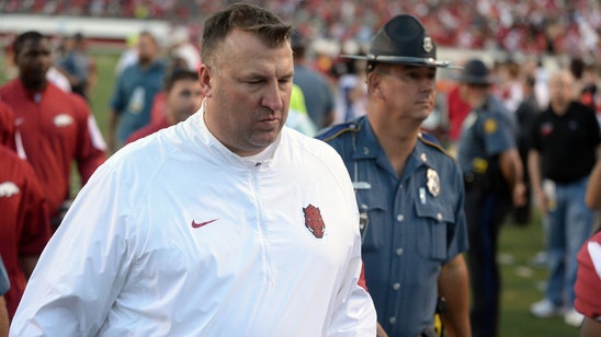 Gary Danielson calls out Bielema as the Donald Trump of college football