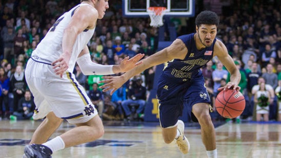 Auguste, Jackson help Irish hold off Georgia Tech, 72-64