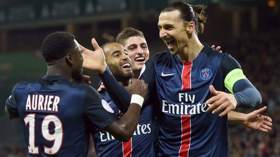 PSG equal longest unbeaten run in Ligue 1; Caen down Nice