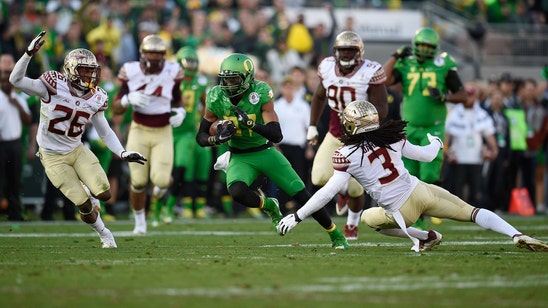 Freshman wideout Alex Ofodile could be big part of deep Oregon receiving corps