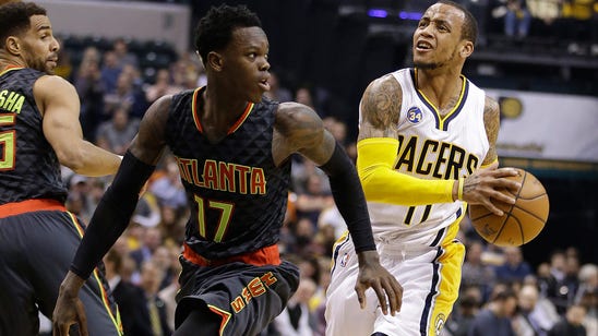 Pacers find right combination to put away Hawks 111-92
