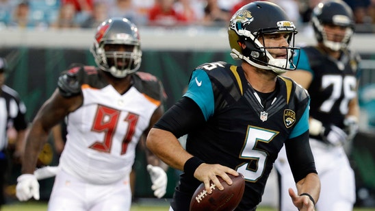 Blake Bortles tosses 2 TDs early but Buccaneers rally past Jaguars