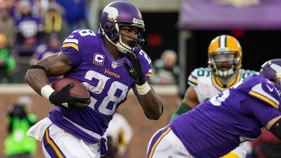 Vikings' Peterson confident he'll play Sunday despite ankle injury
