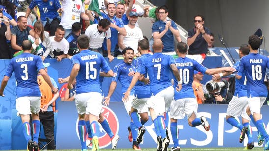 Eder's late strike stuns Sweden, Italy through to knockout stages