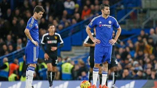 Diego Costa and Oscar separated after Chelsea training ground exchange