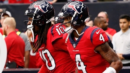 Erin Andrews sits down with DeAndre Hopkins and Deshaun Watson