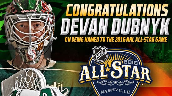 Wild goalie Dubnyk named to NHL All-Star Game
