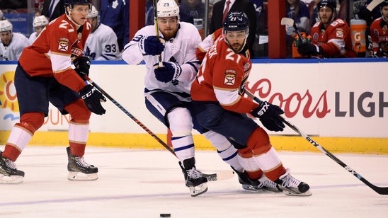 Vincent Trocheck makes return to Panthers' lineup vs. Maple Leafs after missing nearly 2 months