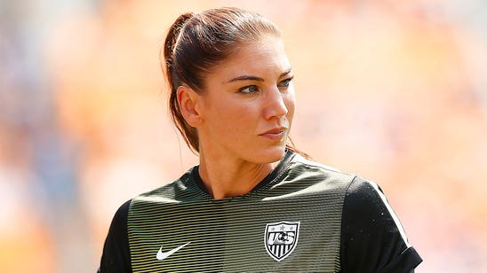 Hope Solo jokes to 'always have a good attorney'