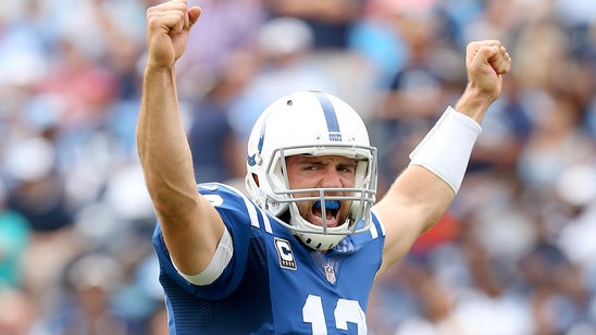 Andrew Luck pilots fourth-quarter rally for Colts' first win