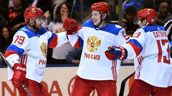 Tarasenko scores as Russia beats North America in WCH