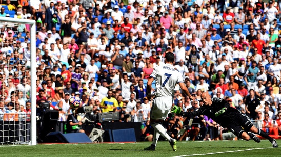 Watch: Cristiano Ronaldo scores six minutes into return from injury